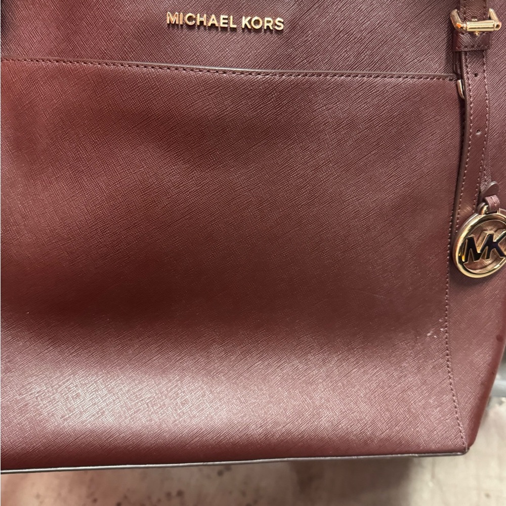 Michael Kors Women's Wine Shoulder Bag